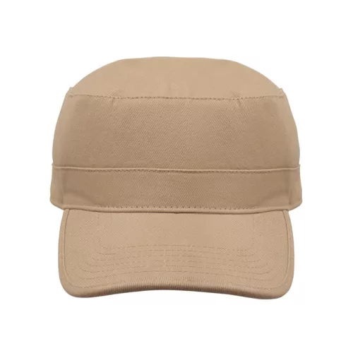 Katonai stílusú sapka 260 g/m² (Khaki)