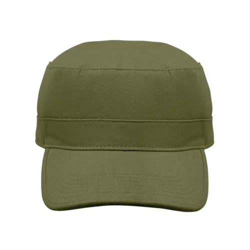 Katonai stílusú sapka 260 g/m² (Katona Zöld)