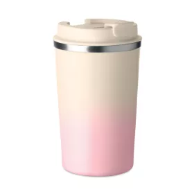 Duplafalú pohár 350 ml (Babarózsaszín)