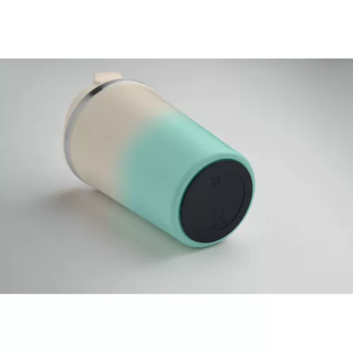 Duplafalú pohár 350 ml (Mentazöld)
