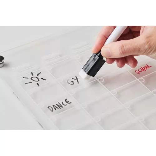 Mágneses akril havi tervező