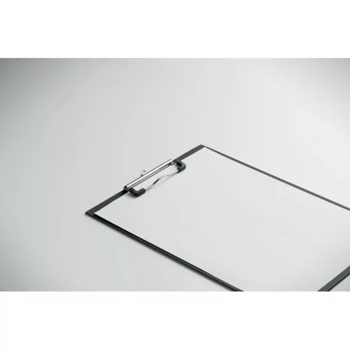 Karton csíptetős írótábla A4 (Fekete)