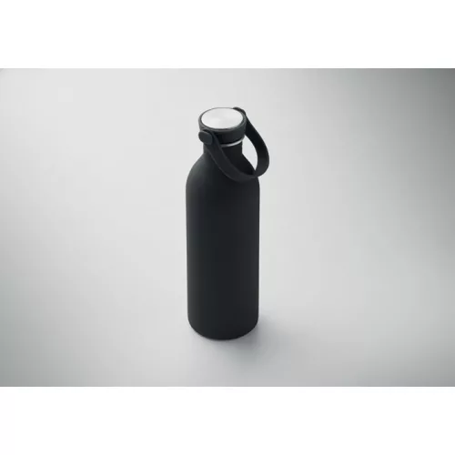 Szimplafalú palack 500 ml (Fekete)