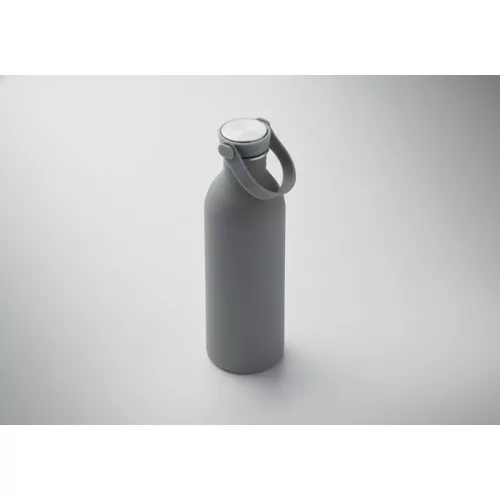 Szimplafalú palack 500 ml (Kőszürke)