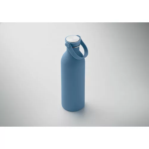Szimplafalú palack 500 ml (Petrolkék)