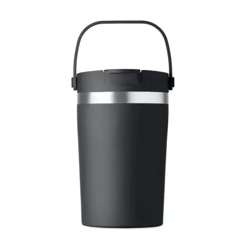 Duplafalú pohár 350 ml (Fekete)