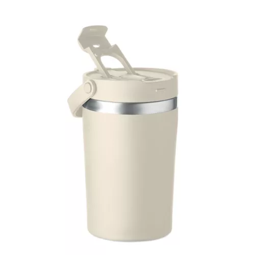 Duplafalú pohár 350 ml (Bézs)