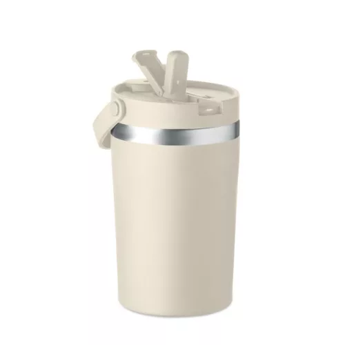 Duplafalú pohár 350 ml (Bézs)