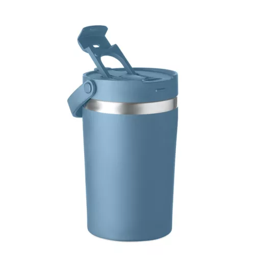 Duplafalú pohár 350 ml (Petrolkék)