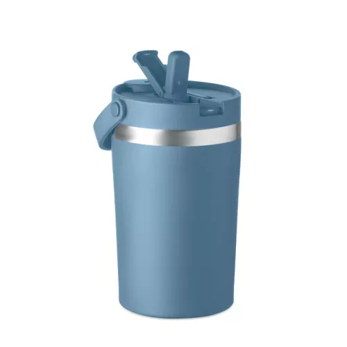 Duplafalú pohár 350 ml (Petrolkék)