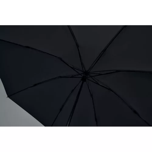 23 colos szélálló esernyő (Fekete)