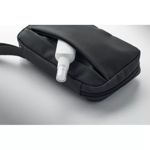 Piperetáska 600D RPET (Fekete)