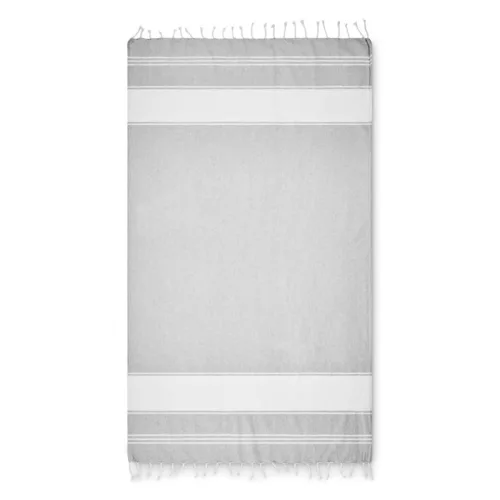 Strandtáska hamam törölközővel (Szürke)