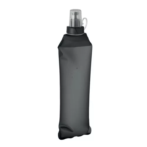 Összecsukható kulacs 500 ml (Fekete)