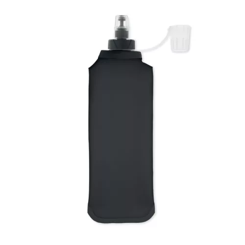 Összecsukható kulacs 500 ml (Fekete)