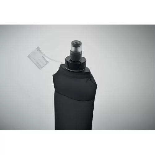 Összecsukható kulacs 500 ml (Fekete)