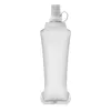Összecsukható kulacs 500 ml (Áttetsző Fehér)