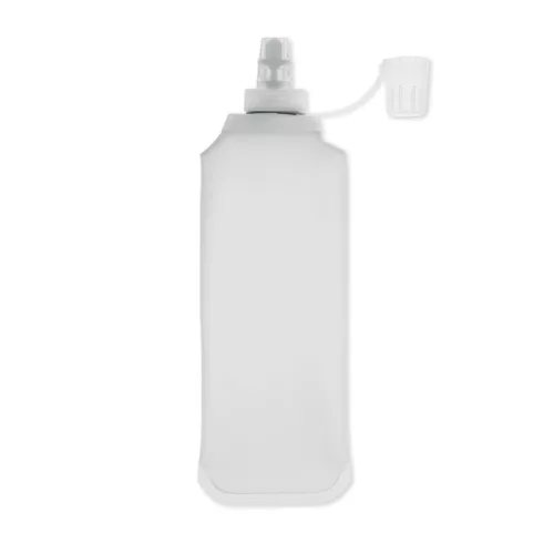 Összecsukható kulacs 500 ml (Áttetsző Fehér)