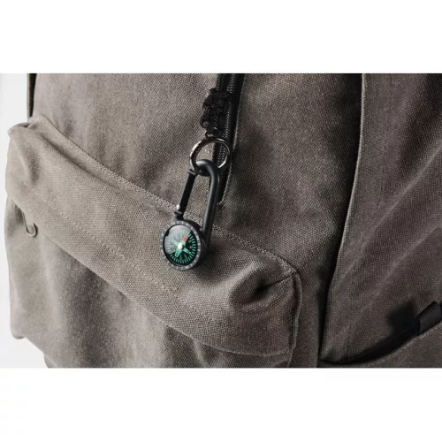 Kültéri iránytű karabinerrel