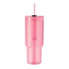 RPET pohár 1200 ml (Áttetsző Rózsaszín)