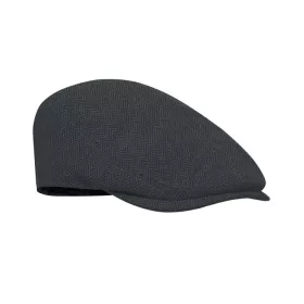 Gatsby lapos sapka 335 g/m² (Fekete)