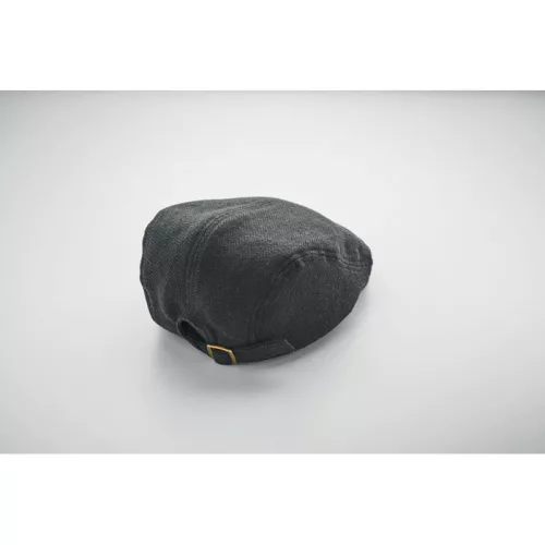 Gatsby lapos sapka 335 g/m² (Fekete)