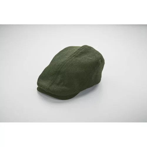 Gatsby lapos sapka 335 g/m² (Sötétzöld)