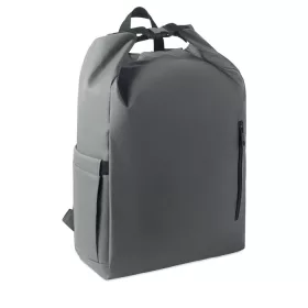15 col rolltop laptop hátizsák (Kőszürke)
