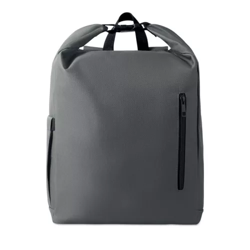 15 col rolltop laptop hátizsák (Kőszürke)