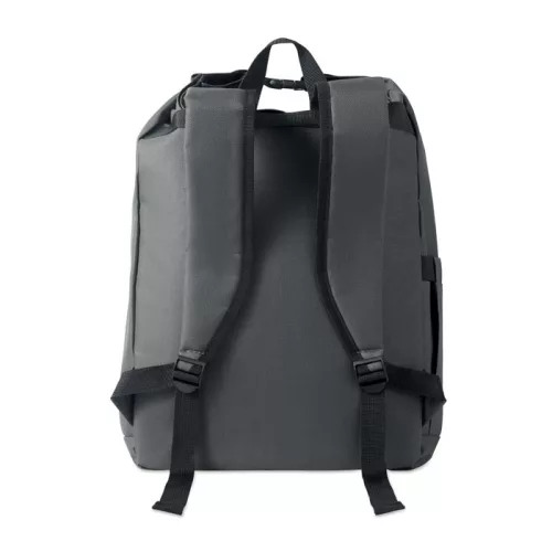 15 col rolltop laptop hátizsák (Kőszürke)