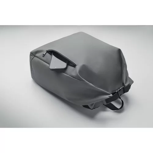 15 col rolltop laptop hátizsák (Kőszürke)
