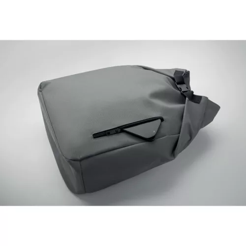 15 col rolltop laptop hátizsák (Kőszürke)