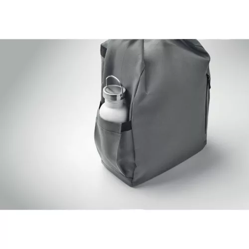 15 col rolltop laptop hátizsák (Kőszürke)