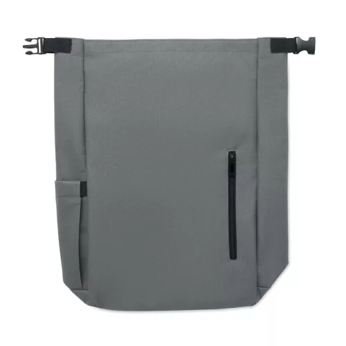 15 col rolltop laptop hátizsák (Kőszürke)