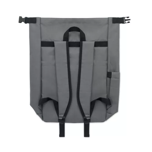 15 col rolltop laptop hátizsák (Kőszürke)