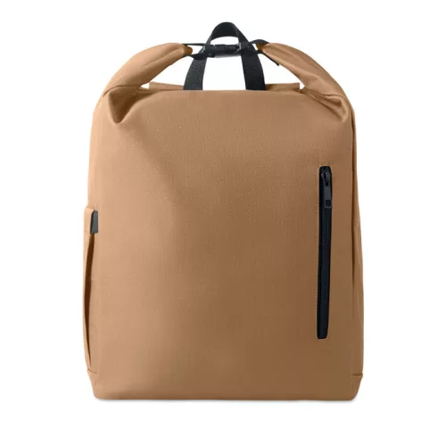 15 col rolltop laptop hátizsák (Khaki)