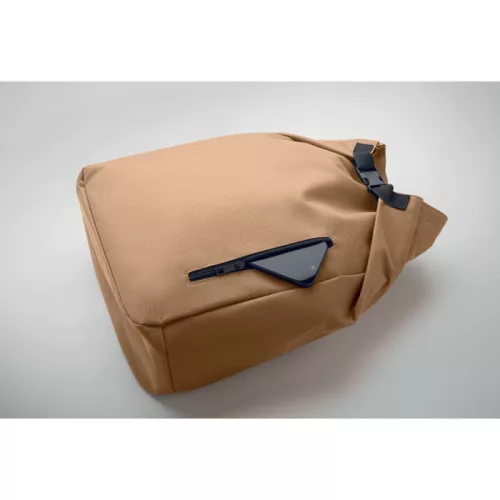 15 col rolltop laptop hátizsák (Khaki)