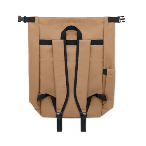 15 col rolltop laptop hátizsák (Khaki)
