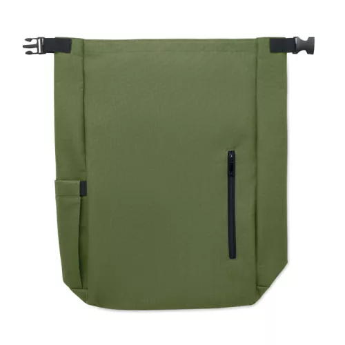 15 col rolltop laptop hátizsák (Katona Zöld)