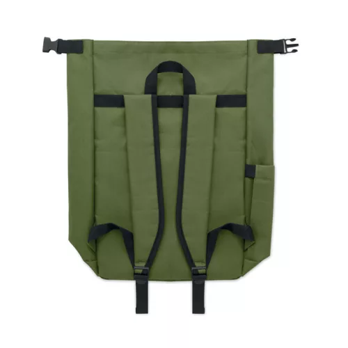 15 col rolltop laptop hátizsák (Katona Zöld)