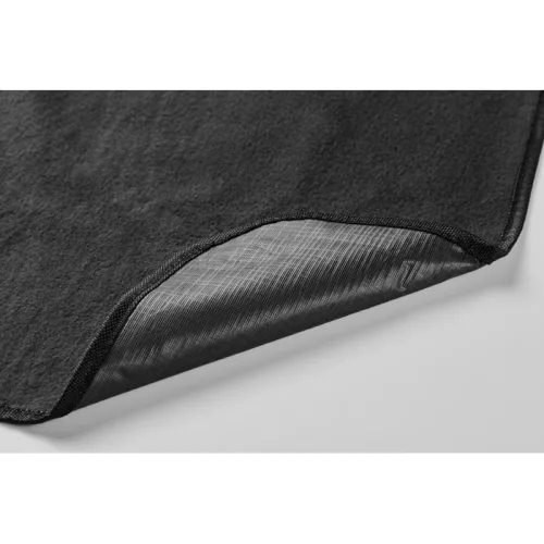 Polár fleece piknik takaró (Fekete)