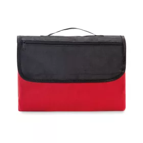 Polár fleece piknik takaró (Piros)