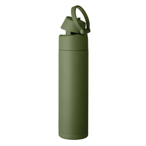 Duplafalú palack 500 ml (Sötétzöld)