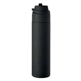 Szimplafalú palack 650 ml (Fekete)
