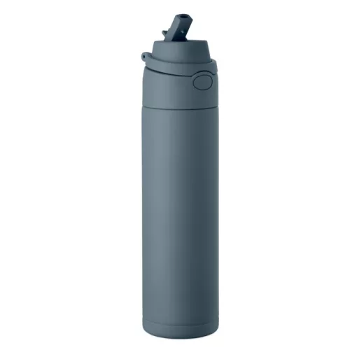 Szimplafalú palack 650 ml (Petrolkék)