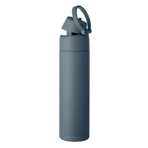 Szimplafalú palack 650 ml (Petrolkék)