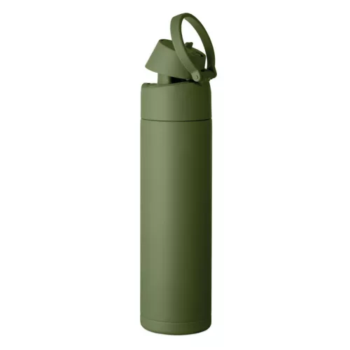 Szimplafalú palack 650 ml (Sötétzöld)
