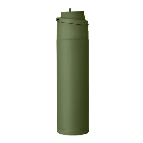 Szimplafalú palack 650 ml (Sötétzöld)