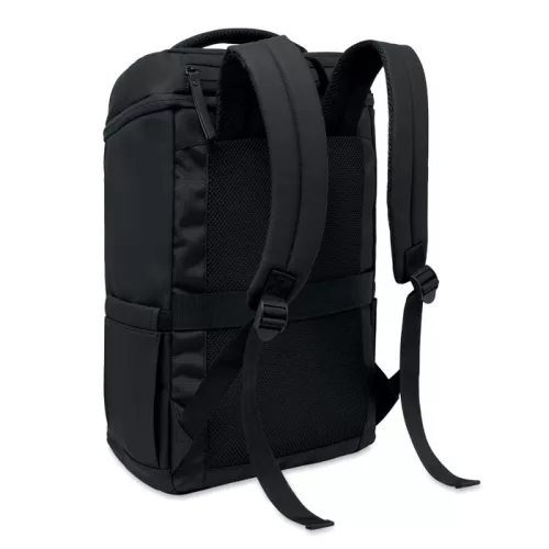 15 colos PU laptop hátizsák (Fekete)