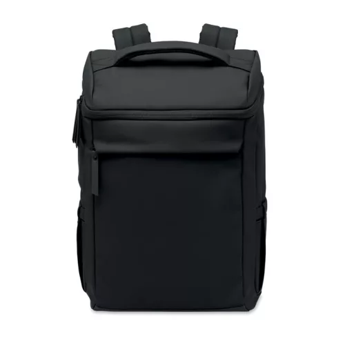 15 colos PU laptop hátizsák (Fekete)